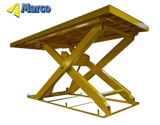 M7 Heavy Duty Stationary Hydraulic Scissor Lift Table Special Weight Level Capacity
