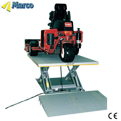 8-10 Ton Marco Loading Dock Scissor Lift Tables Kapasitas Berat Tinggi dan CE Disetujui