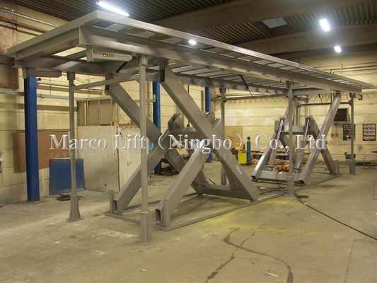 Giá tốt Chế độ chạy tĩnh Marco Twin Scissor Lift Table với tùy chọn tùy chỉnh trực tuyến