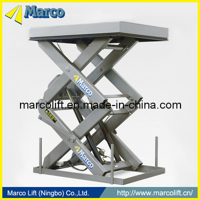 Good price 2 Ton CE Approved Marco High Scissor Lift Table with Customization and Customized Request online