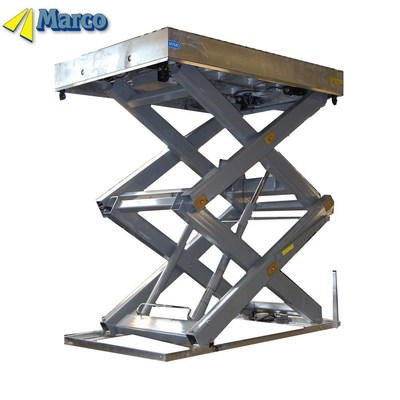 Giá tốt 900mm gần chiều cao Marco dọc máy kéo thủy lực nâng nền tảng làm việc cho không động trực tuyến